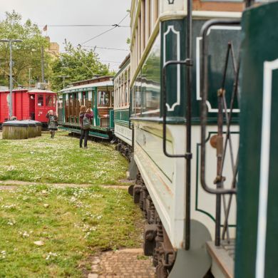 desfile de carros elétricos